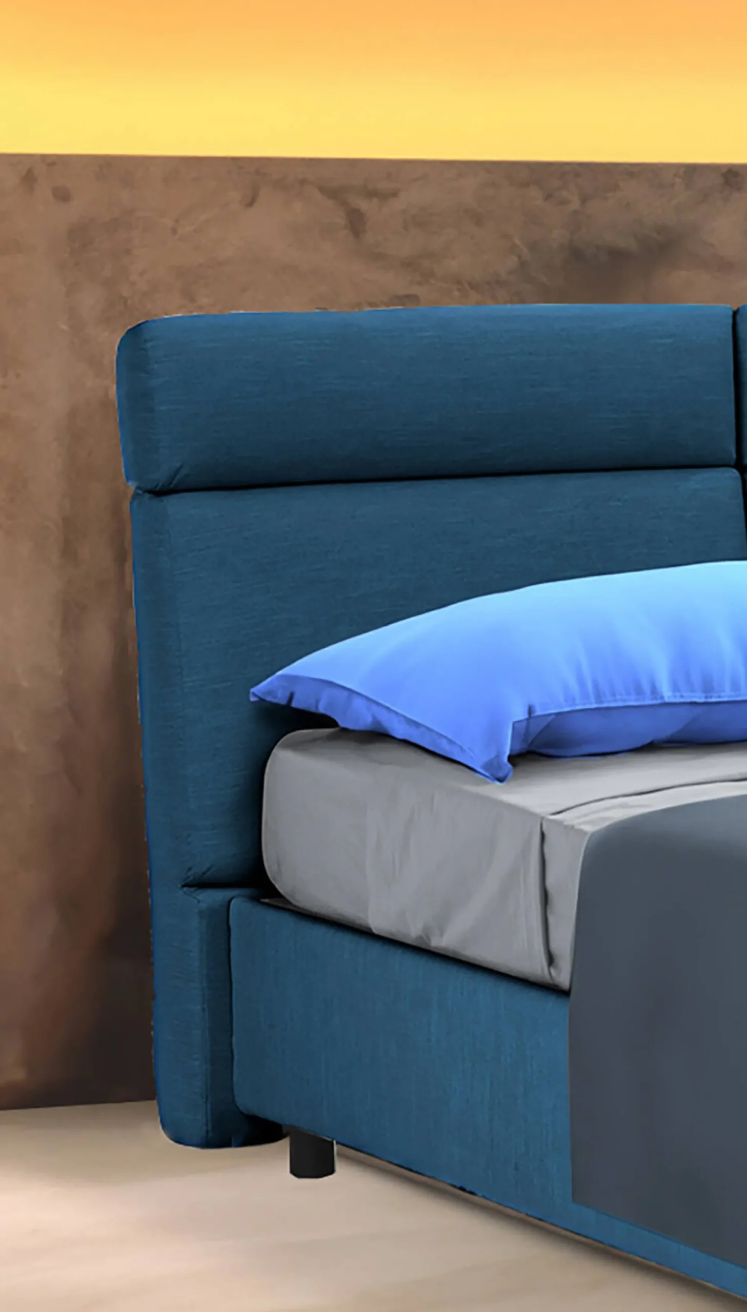Letto matrimoniale Annus, Con materasso Cm 160x200 incluso,<Dmora Clearance