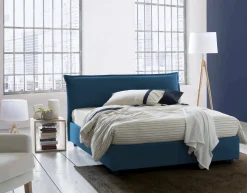 Letto matrimoniale Apaia, adatto per materasso Cm 160x200,<Dmora Cheap