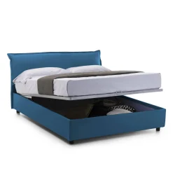 Letto matrimoniale Apaia, adatto per materasso Cm 160x200,<Dmora Cheap