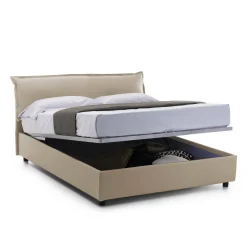 Letto matrimoniale Apaia, adatto per materasso Cm 160x200,<Dmora Flash Sale
