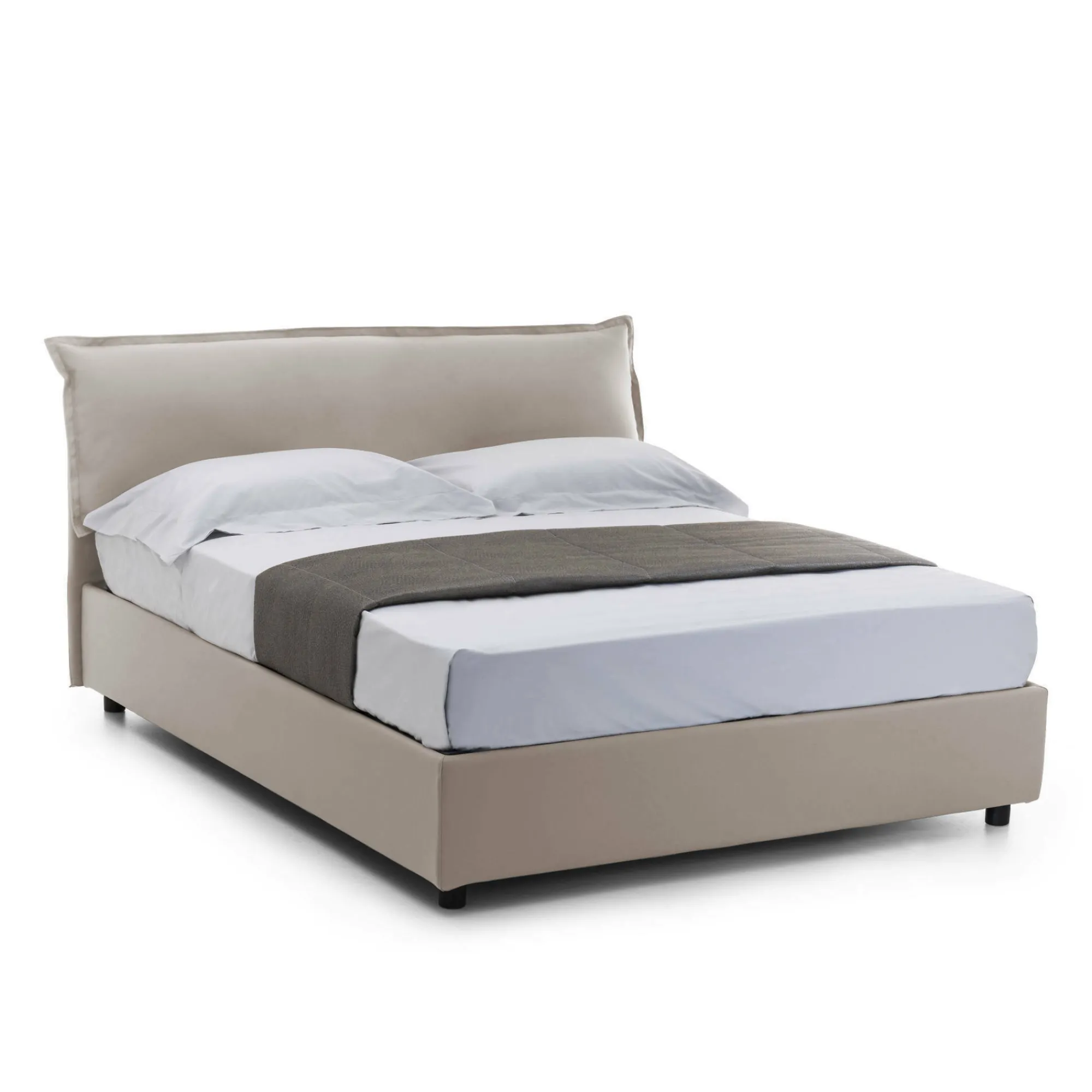 Letto matrimoniale Apaia, adatto per materasso Cm 160x200,<Dmora Best
