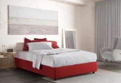 Letto matrimoniale Apel, con materasso Cm 160x190 incluso,<Dmora Sale