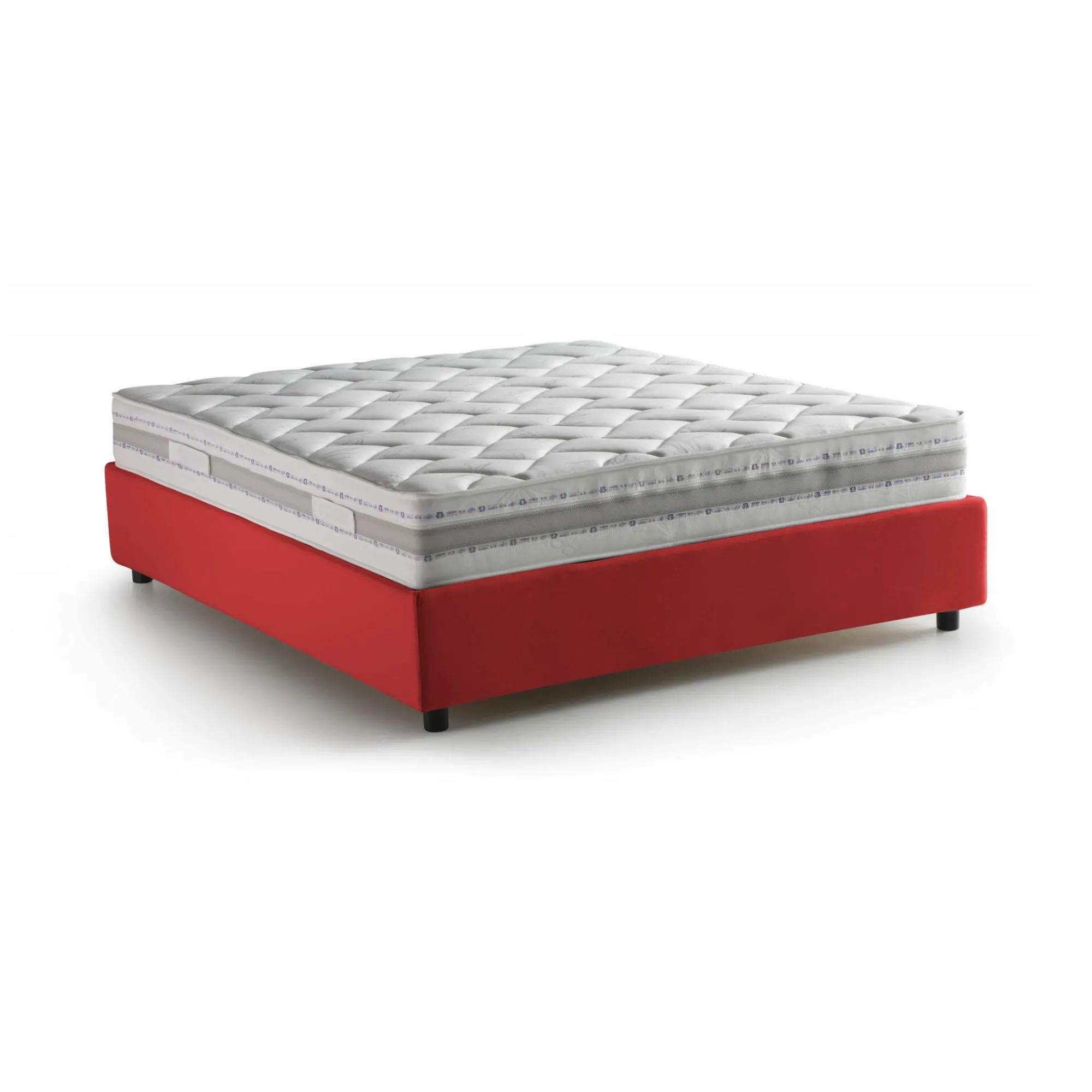 Letto matrimoniale Apel, con materasso Cm 160x190 incluso,<Dmora Sale