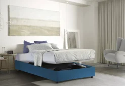 Letto matrimoniale Apel, con materasso Cm 160x190 incluso,<Dmora Cheap