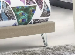 Letto matrimoniale Arbatrax, adatto per materasso Cm 160x190,<Dmora Cheap