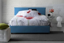 Letto matrimoniale Arcan, adatto per materasso Cm 160x200,<Dmora Hot