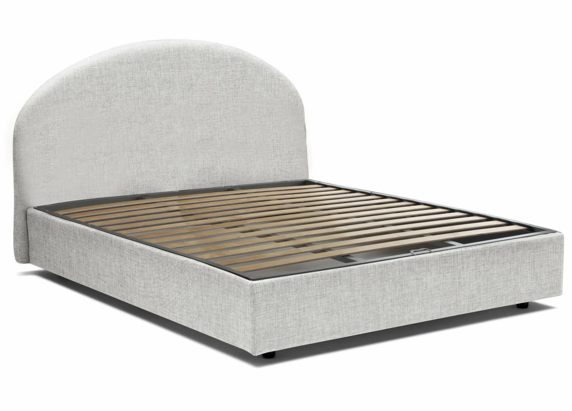 Letto matrimoniale Archivio, adatto per materasso Cm 160x190,<Dmora Shop