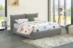 Letto matrimoniale Arcole, con materasso Cm 160x200 incluso,<Dmora Online