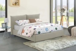 Letto matrimoniale Arcole, con materasso Cm 160x200 incluso,<Dmora Store
