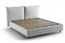 Letto matrimoniale Arcole, con materasso Cm 160x200 incluso,<Dmora Discount