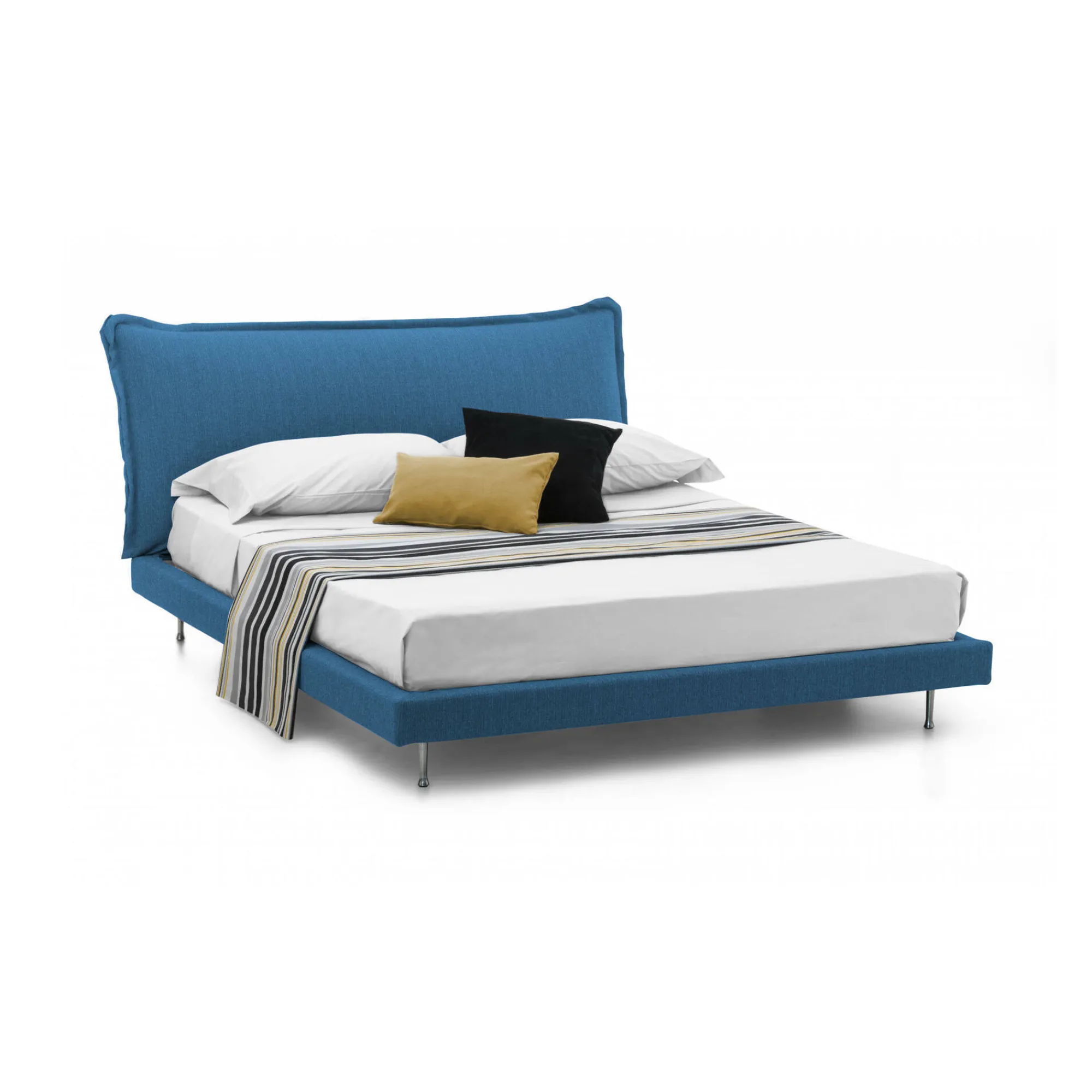Letto matrimoniale Arcore, adatto per materasso Cm 160x190,<Dmora Fashion