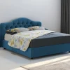 Letto matrimoniale Arex, Adatto a materasso Cm 160x190,<Dmora Fashion