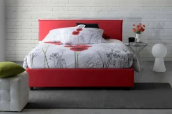 Letto matrimoniale Ariadni, con materasso Cm 160x200 incluso,<Dmora Sale