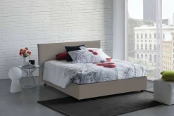 Letto matrimoniale Ariella, adatto per materasso Cm 160x200,<Dmora Best