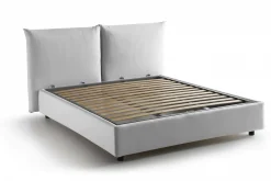 Letto matrimoniale Arpino, con materasso Cm 160x190 incluso,<Dmora Cheap