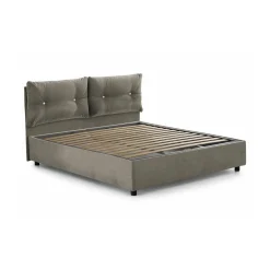 Letto matrimoniale Artrax, adatto per materasso Cm 160x200,<Dmora Best