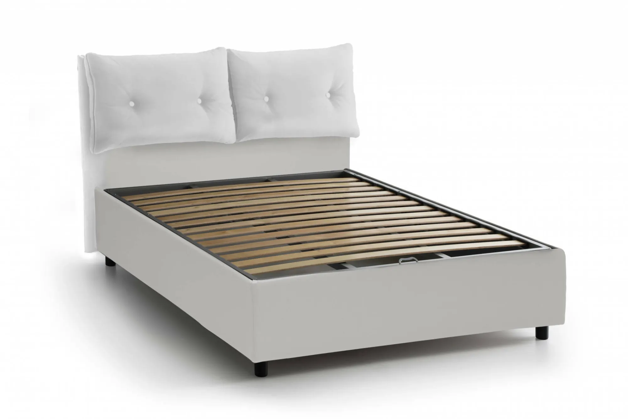 Letto matrimoniale Artrax, adatto per materasso Cm 160x200,<Dmora Flash Sale