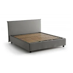 Letto matrimoniale Ashlee, adatto per materasso Cm 160x190,<Dmora Flash Sale