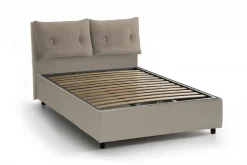 Letto matrimoniale Aylyn, con materasso Cm 160x200 incluso,<Dmora Clearance
