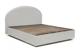 Letto matrimoniale Ayur, con materasso Cm 160x200 incluso,<Dmora New