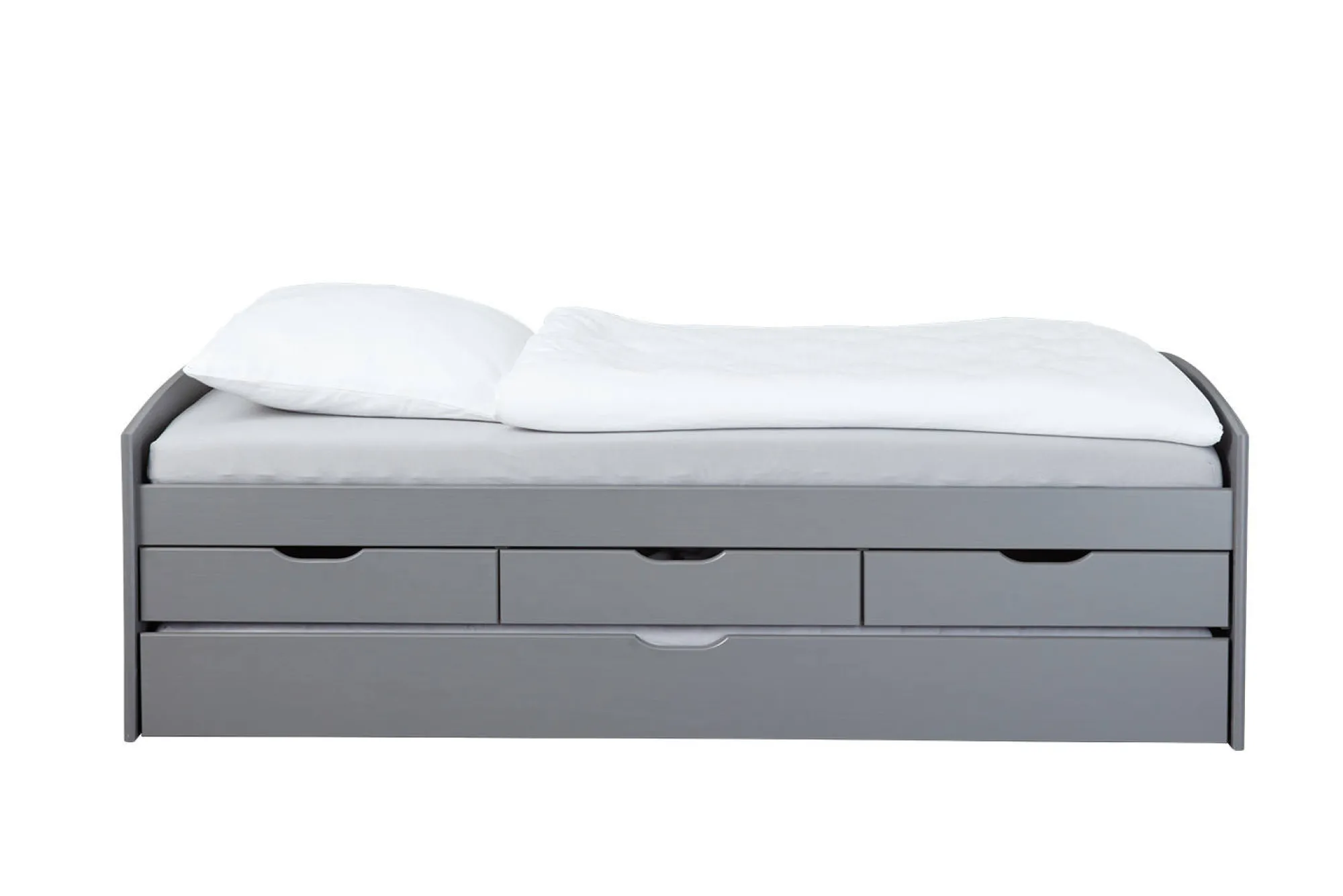 Letto matrimoniale Bayreuth, Sommier per camera da letto, Giroletto per stanza, Struttura porta materasso, 205x63 h98 cm,<Dmora Fashion