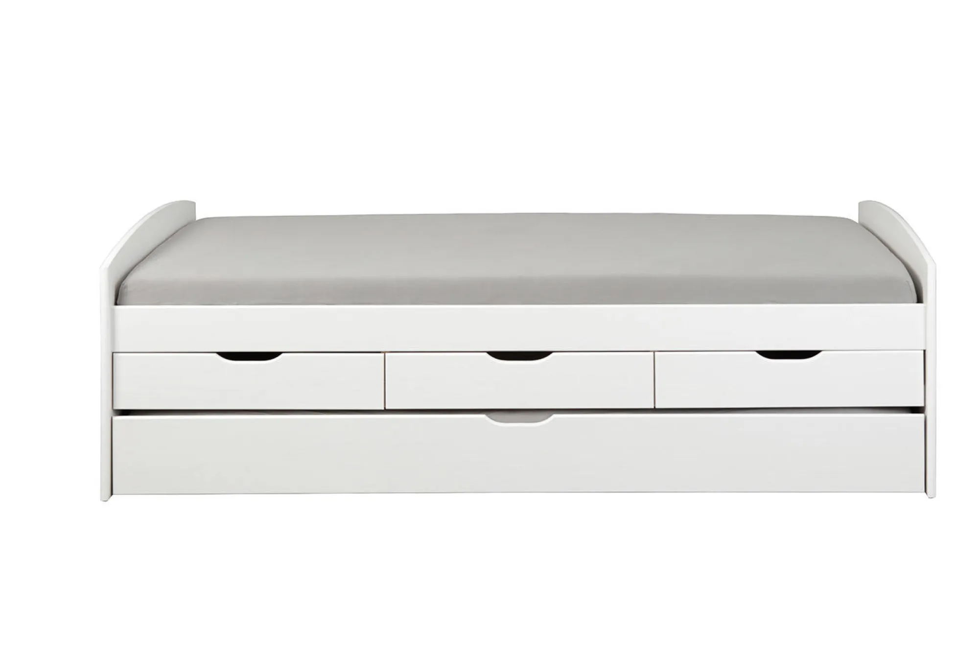 Letto matrimoniale Bayreuth, Sommier per camera da letto, Giroletto per stanza, Struttura porta materasso, 205x63 h98 cm,<Dmora Cheap