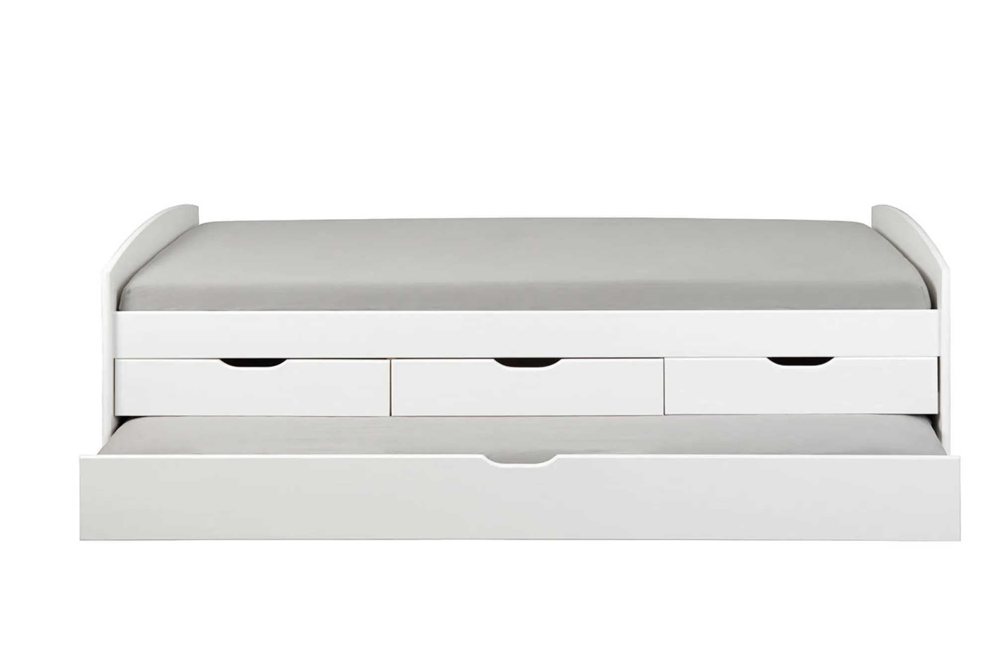Letto matrimoniale Bayreuth, Sommier per camera da letto, Giroletto per stanza, Struttura porta materasso, 205x63 h98 cm,<Dmora Cheap