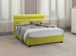 Letto matrimoniale Bedero, Con materasso Cm 160x200 incluso,<Dmora Online