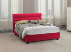 Letto matrimoniale Briaglia, Adatto a materasso Cm 160x200,<Dmora Cheap
