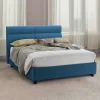 Letto matrimoniale Brienno, Adatto a materasso Cm 160x190,<Dmora Flash Sale