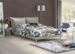 Letto matrimoniale Dgiraud, adatto per materasso 160x190 cm,<Dmora Flash Sale