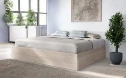 Letto matrimoniale Ferdie, 169x205 h39 cm,<Dmora Discount