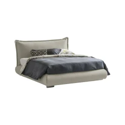Letto matrimoniale Geras, adatto per materasso 160x190 cm,<Dmora Discount