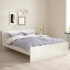 Letto matrimoniale Kaitak, 166x207 h80 cm, Bianco<Dmora Sale