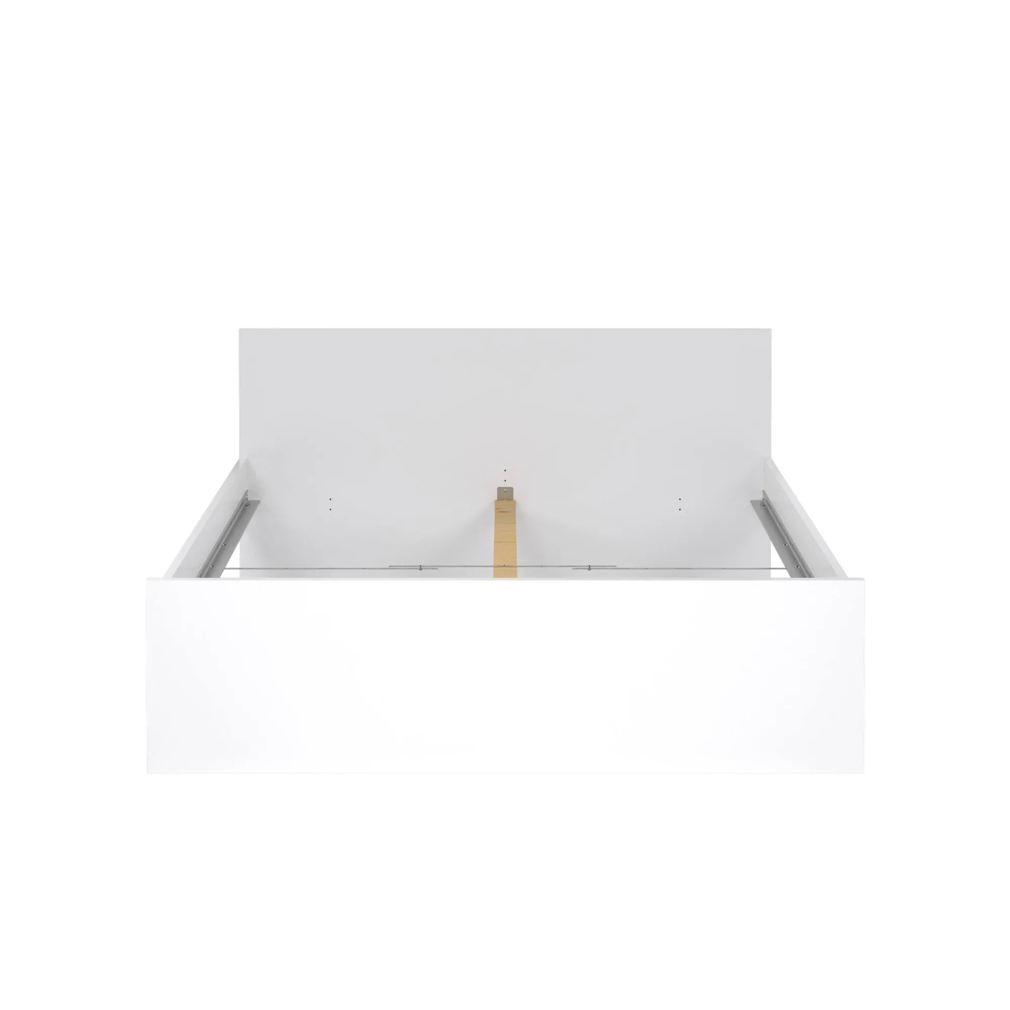 Letto matrimoniale Nilofar, 166x207 h80 cm, Bianco<Dmora Fashion