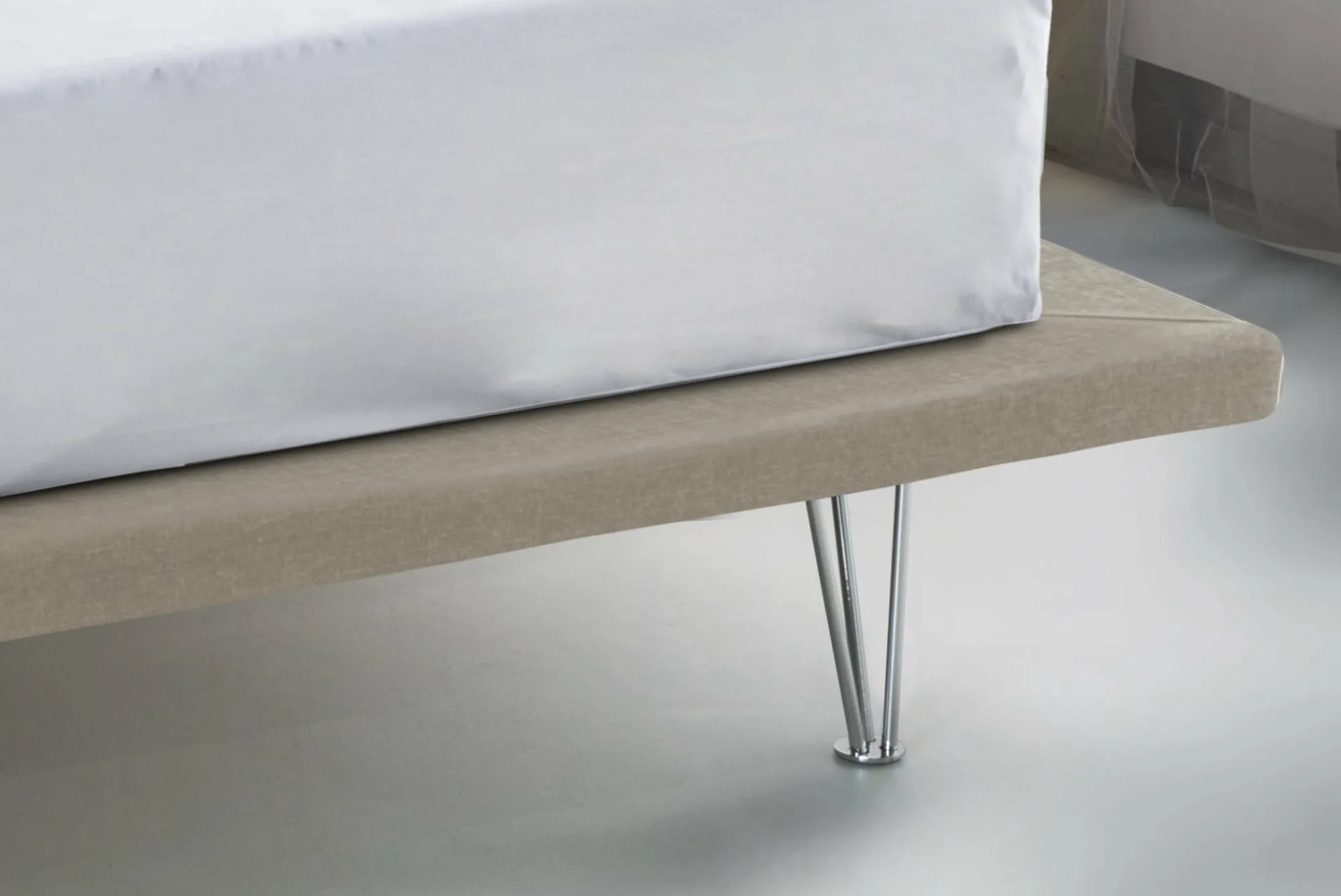 Letto matrimoniale Pietersite, adatto per materasso Cm 160x200,<Dmora Cheap