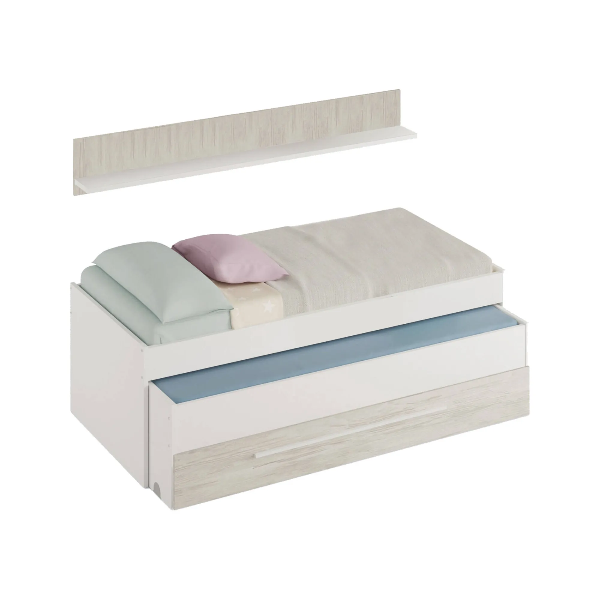 Letto per bambini Art, 199x96h65 cm,<Dmora Sale