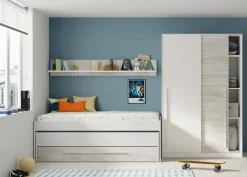 Letto per bambini Art, 199x96h65 cm,<Dmora Sale