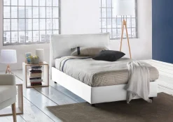 Letto piazza e mezza Abbygale, con materasso Cm 120x200 incluso,<Dmora Flash Sale