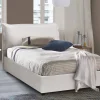 Letto piazza e mezza Aconito, con materasso Cm 120x200 incluso,<Dmora Outlet
