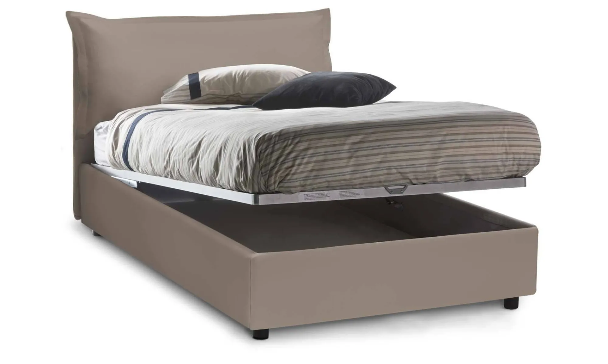 Letto piazza e mezza Aconito, con materasso Cm 120x200 incluso,<Dmora Best