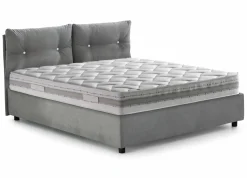 Letto piazza e mezza Agamennone, adatto per materasso Cm 120x190,<Dmora Store