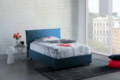 Letto piazza e mezza Alush, con materasso Cm 120x190 incluso,<Dmora Online