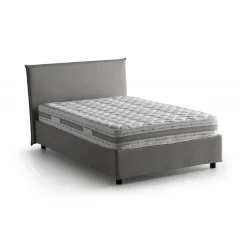 Letto piazza e mezza Alush, con materasso Cm 120x190 incluso,<Dmora Online