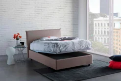 Letto piazza e mezza Alush, con materasso Cm 120x190 incluso,<Dmora Cheap
