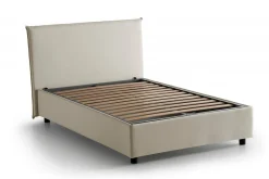 Letto piazza e mezza Alush, con materasso Cm 120x190 incluso,<Dmora Hot
