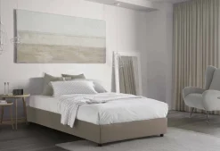 Letto piazza e mezza Alvise, con materasso Cm 120x190 incluso,<Dmora Best Sale