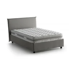 Letto piazza e mezza Alvino, con materasso Cm 120x200 incluso,<Dmora Cheap