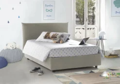 Letto piazza e mezza Amorino, adatto per materasso Cm 120x190,<Dmora New