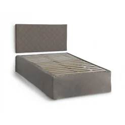 Letto piazza e mezza Anas, adatto a materasso da Cm 120x190,<Dmora Outlet